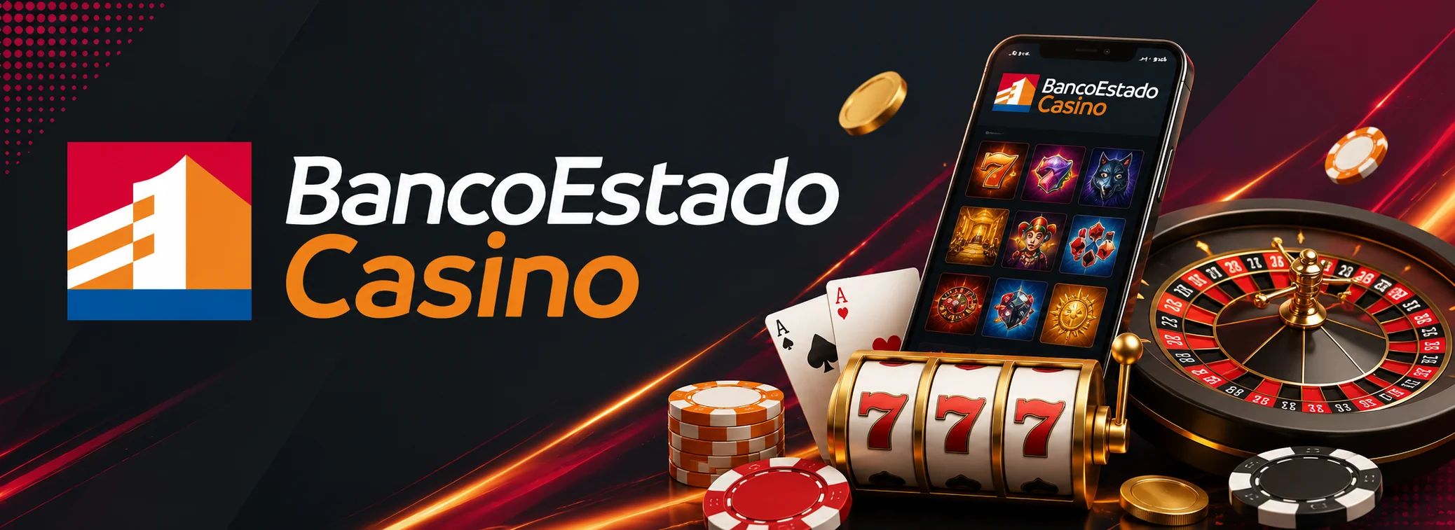 BancoEstado Casino, bono de bienvenida 100% hasta $1.000.000 CLP con 200 giros gratis y depósito con CuentaRUT